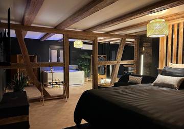 Gîte pour 2 personnes, avec jacuzzi et jardin à Muttersholtz