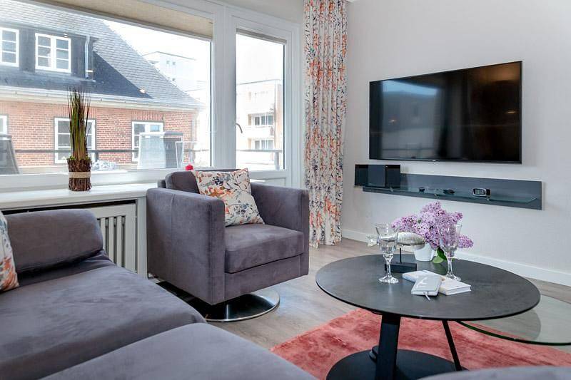 Ganze Wohnung, Moderne 2-Zimmerwohnung mit Stellplatz am Strand in Westerland, Sylt (Gemeinde)