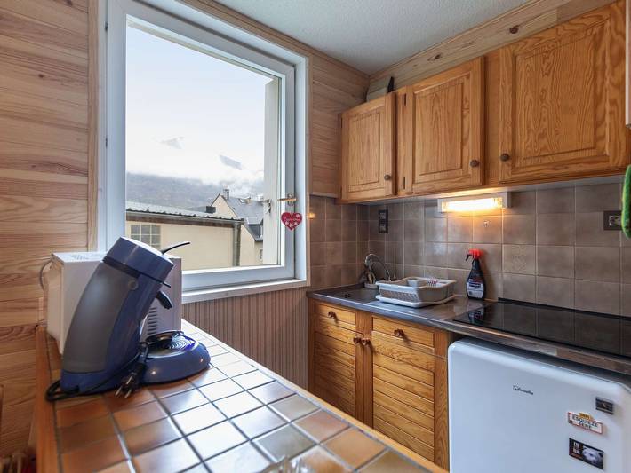 Ganze Wohnung, Charmantes T2-Kabine, 3 Pers, Balkon, Privatparkplatz, Luz-Saint-Sauveur in Esquièze-Sère, Nationalpark Pyrenäen