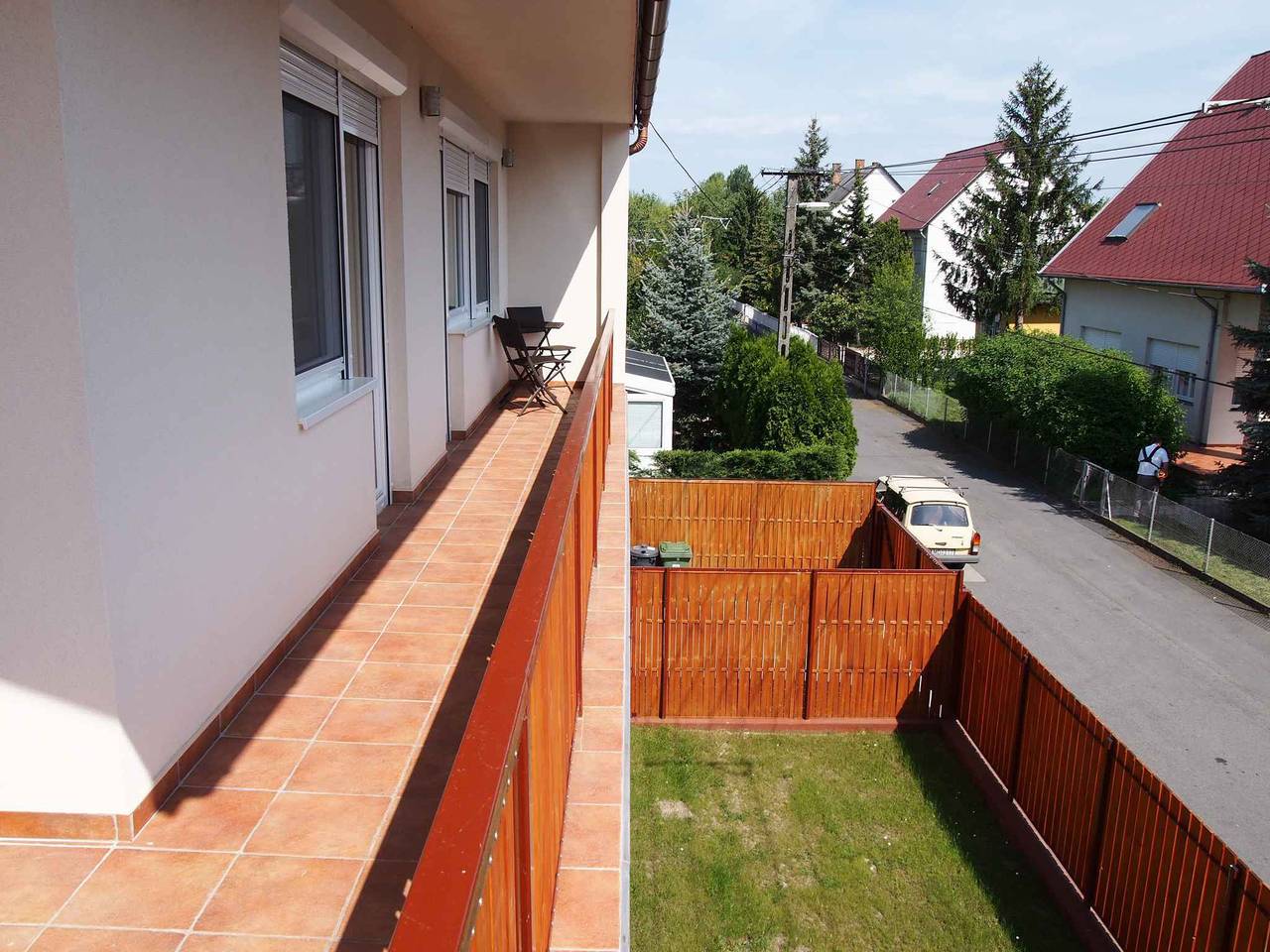 Cały apartament wypoczynkowy, Mieszkanie wakacyjne z klimatyzacją, dostępem do Internetu i dużym balkonem  in Balatonboglár, Południowe brzegi Balatonu