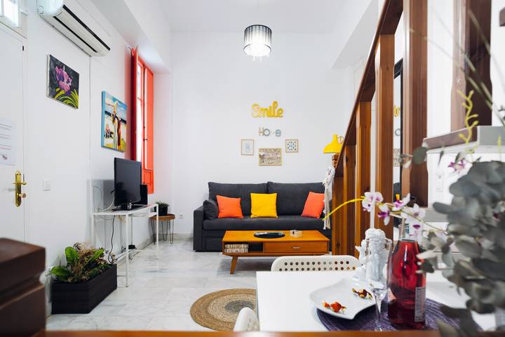 Gîte pour 4 personnes, avec jardin, adapté aux familles à Séville - 3