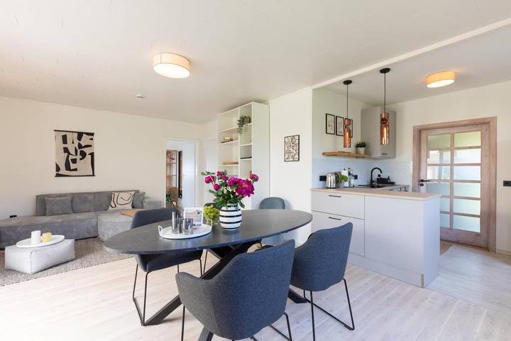 Ferienhaus für 4 Personen, mit Sauna und Garten sowie Terrasse, mit Haustier in Westerholz