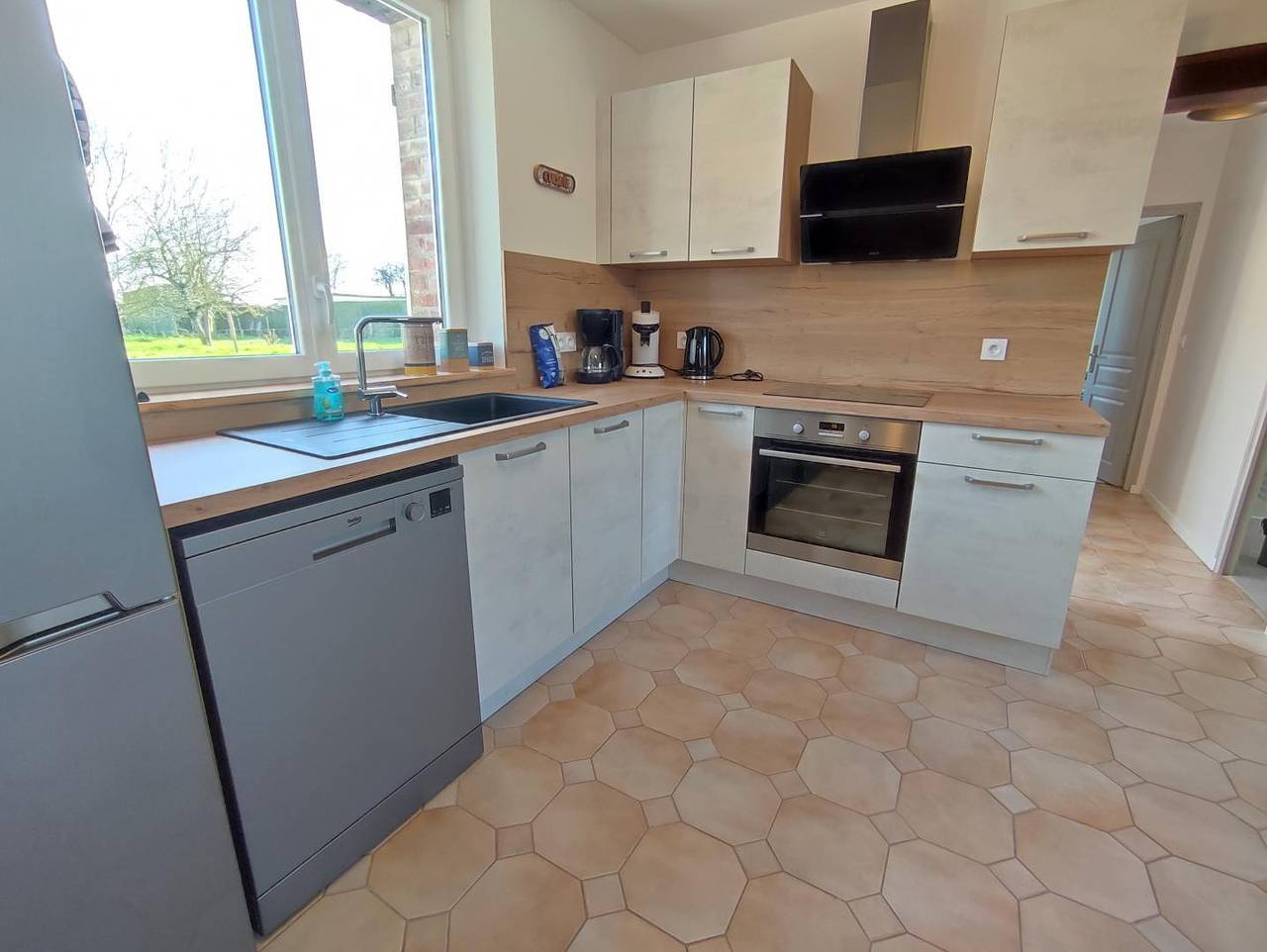 Casa de huéspedes para 8 personas con jardín in Gueutteville-les-Grès, Región de Dieppe