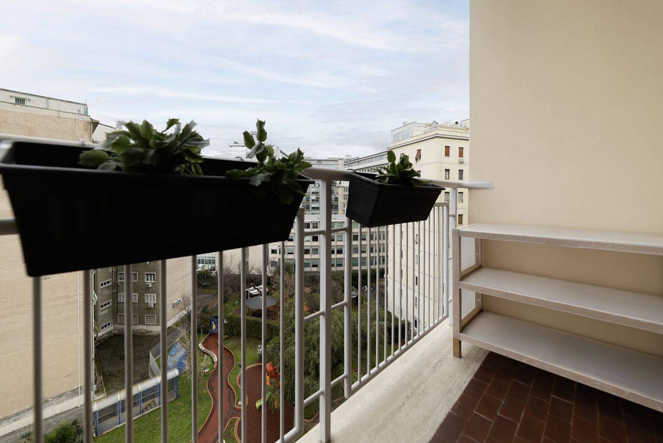 Geheel appartement, Vakantieappartement voor 2 personen met balkon/terras in Rome, Via Francigena