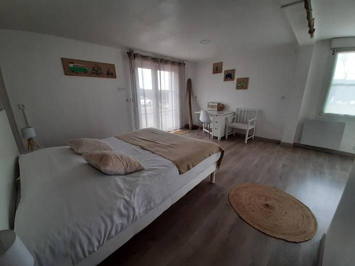 Chambre d’hôte pour 2 personnes, avec Terrasse et Jardin