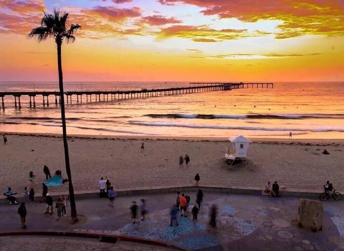 Vacation apartment for 6 people, with terrace in San Diego