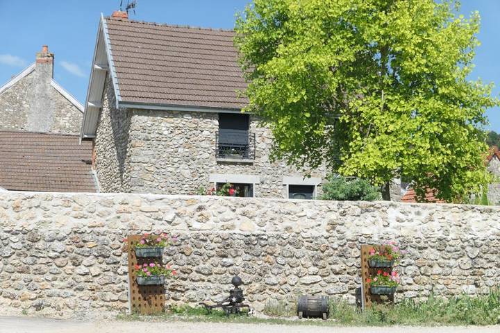 Location de vacances pour 6 personnes, avec jardin ainsi que vue et terrasse, animaux acceptés à Châtillon-sur-Marne - 3