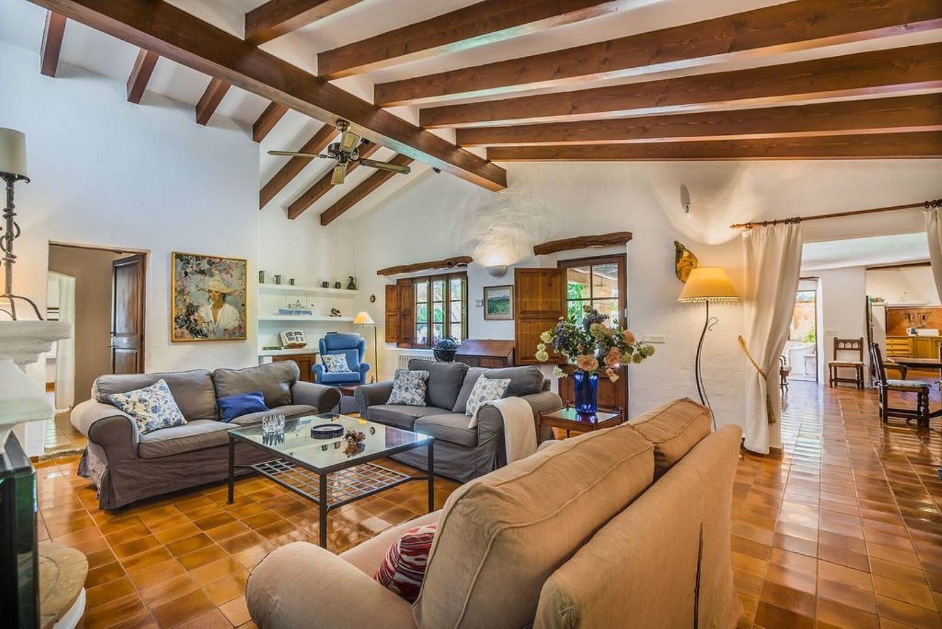 Schöne Villa Papalaia mit Pool, Garten, Terrassen, Klimaanlage in Port de Pollença, Pollença