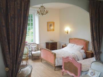 Chambre d’hôte pour 3 personnes, avec vue et jardin, animaux acceptés à Le Neufbourg