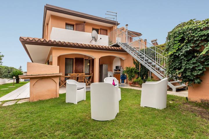 Appartement de vacances pour 3 personnes, avec Balcon et Jardin