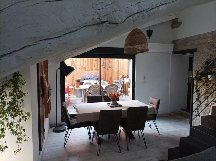 Gîte pour 2 personnes, avec terrasse à Saint-Michel-d'Euzet