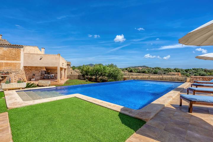 Finca für 4 Personen, mit Garten und Terrasse in Cala d'Or - 3