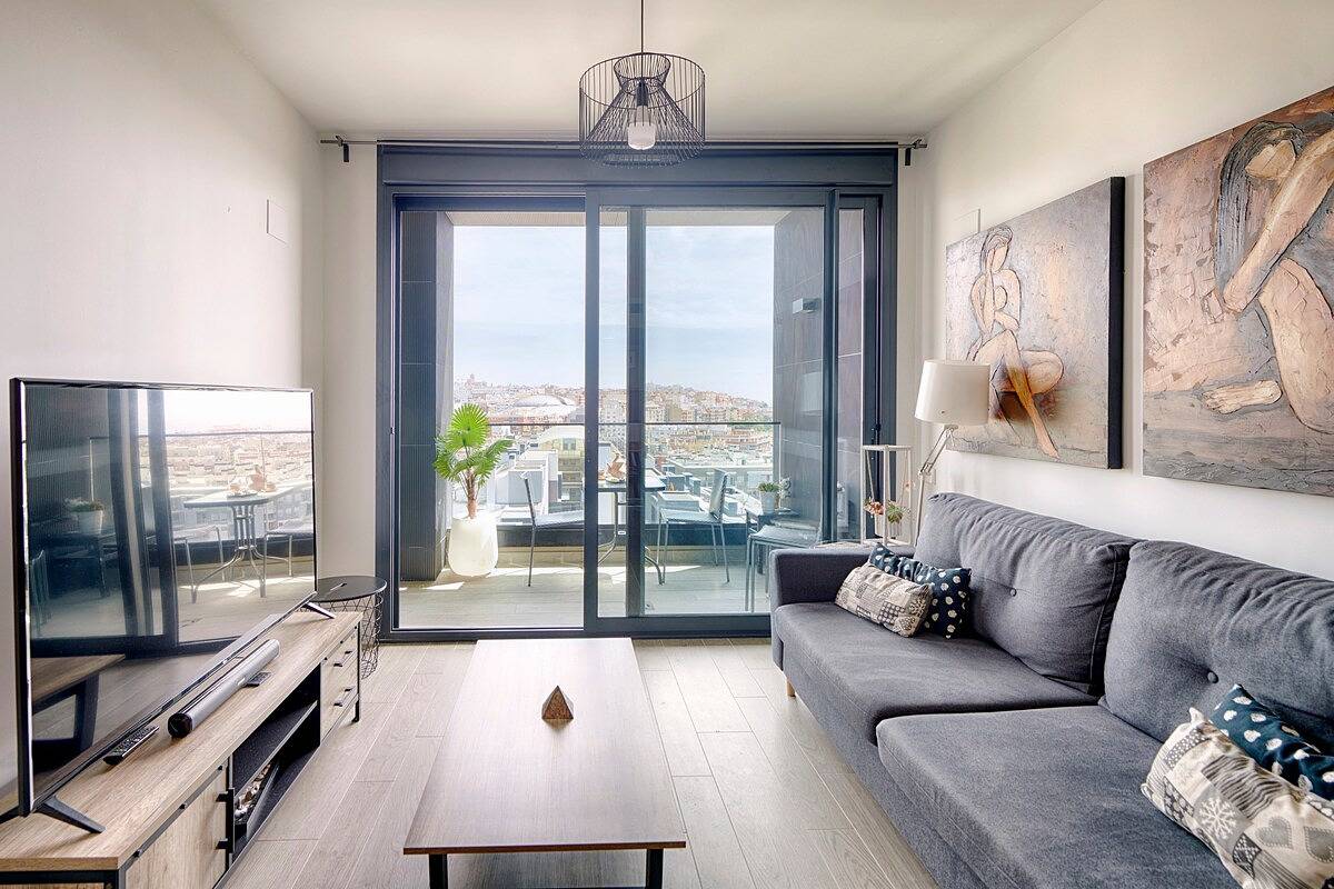 Appartement entier, Appartement de vacances pour 4 personnes avec balcon/terrasse in Tarragone, Costa Dorada