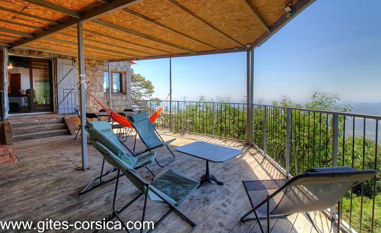 Gîte für 4 Personen, mit Terrasse und Garten sowie Ausblick in Porto-Vecchio - 3