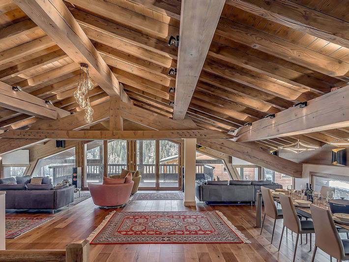 Chalet pour 10 personnes, avec jacuzzi et sauna à Tignes