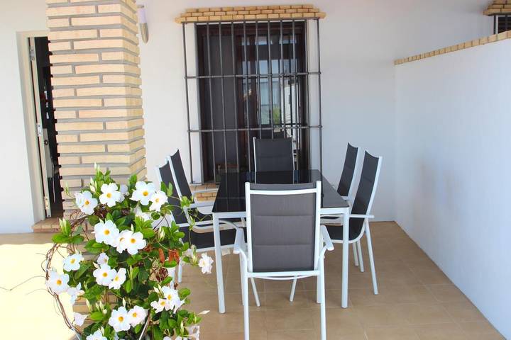 Großer Privatpool, neu und modern, kompletter Sichtschutz - Casa Manoli - in Fuente del Gallo, Conil de la Frontera