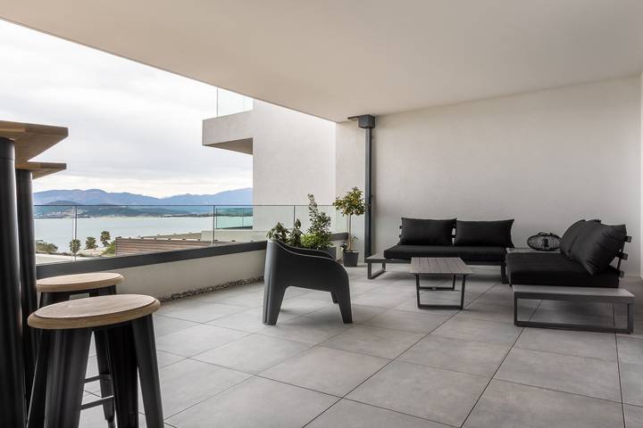 Appartement de vacances pour 4 personnes, avec Terrasse dans Porticcio