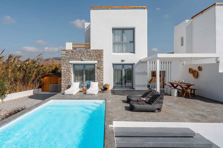 Villa für 6 Personen, mit Garten und Pool auf Naxos