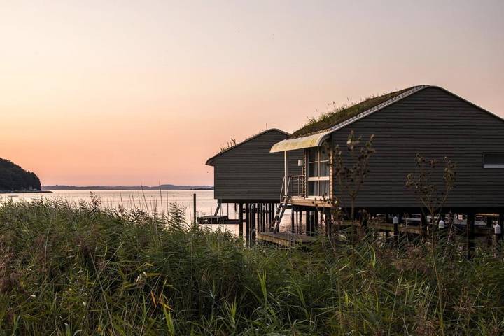 Bungalow für 2 Personen, mit Terrasse und Garten sowie Sauna in Putbus