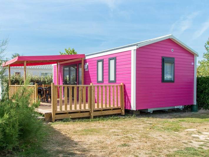 Mobil home pour 5 personnes, avec Bassin pour enfant et Sauna à Brem-sur-Mer - 2