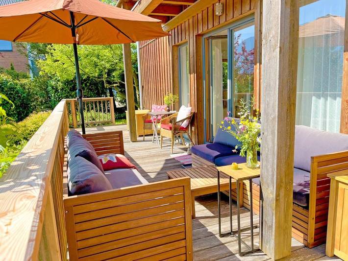 Ferienwohnung für 10 Personen, mit Balkon und Terrasse sowie Garten und Sauna am Attersee - 4