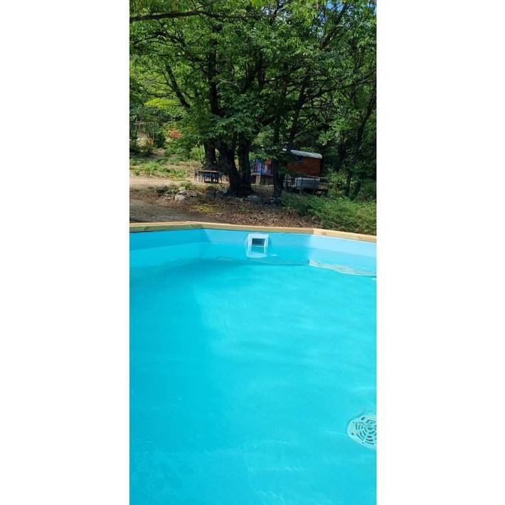 Gîte pour 5 personnes, avec piscine et jardin ainsi que vue et terrasse à Valgorge - 3