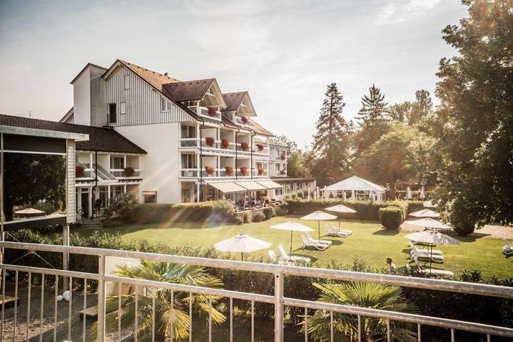 Ferienwohnung für 2 Personen, mit Balkon/Terrasse und Terrasse sowie Garten und Sauna in Gaienhofen - 3