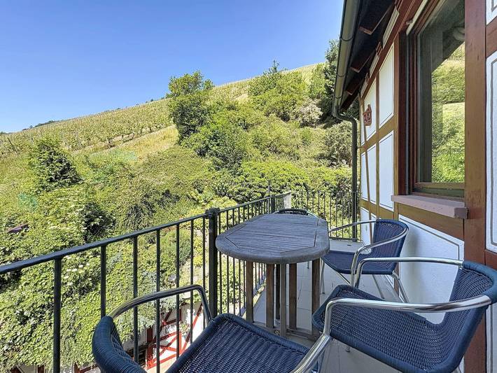 Ferienwohnung für 4 Personen, mit Balkon und Garten in Bacharach