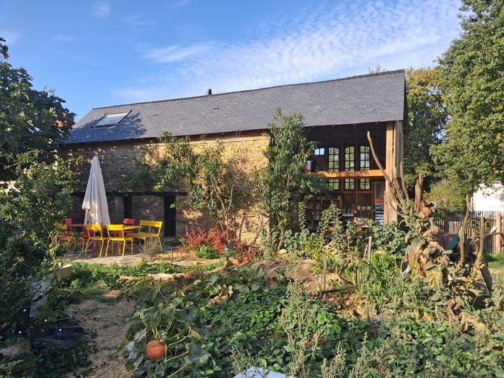 Gîte pour 4 personnes, avec vue ainsi que jardin et sauna dans Saint-Ganton