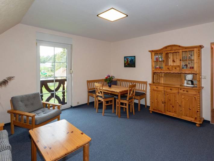 Ganze Ferienwohnung, Zimmermanns Ferienhof - Fewo Kiefer, Sz, Wohnr./Küchenz., Du/Wc (1 Sz im Dg ) in Werben, Lausitz