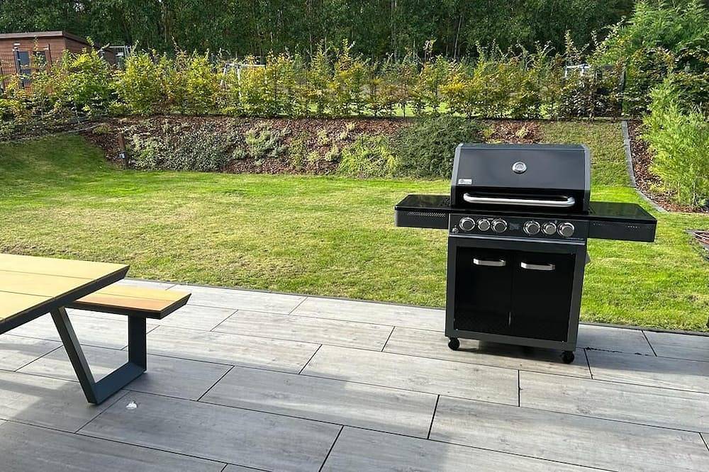 Exklusive Ferienwohnung bei Berlin, bis 5 Gäste, Große Terrasse, Garten, foto 13