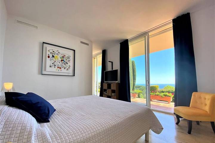 Villa Vista in Mas Nou, mit Meerblick und Pool. in Platja d'Aro, Costa Brava