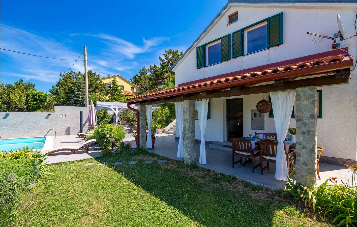 Ferienhaus für 4 Personen mit Terrasse in Senj, Kvarner Festland