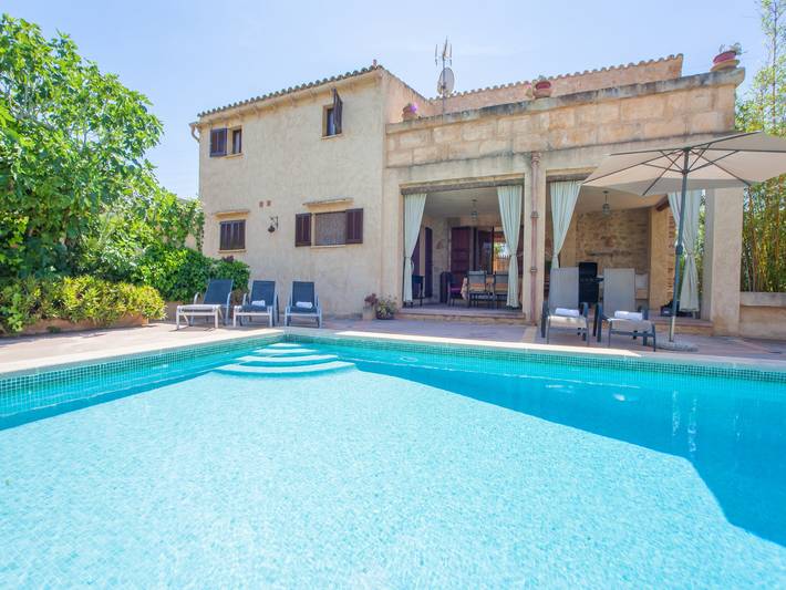 Ferienhaus für 6 Personen, mit Terrasse und Garten sowie Pool in Sant Llorenç des Cardassar