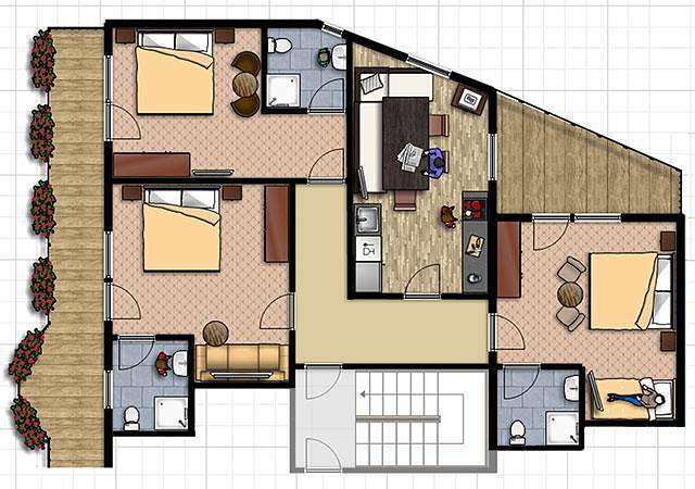 Ganze Ferienwohnung, Appartement 1 in Stubaier Alpen, Sölden (Österreich)