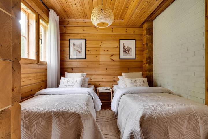 Chalet pour 6 personnes, avec vue ainsi que terrasse et sauna à Rovaniemi - 4