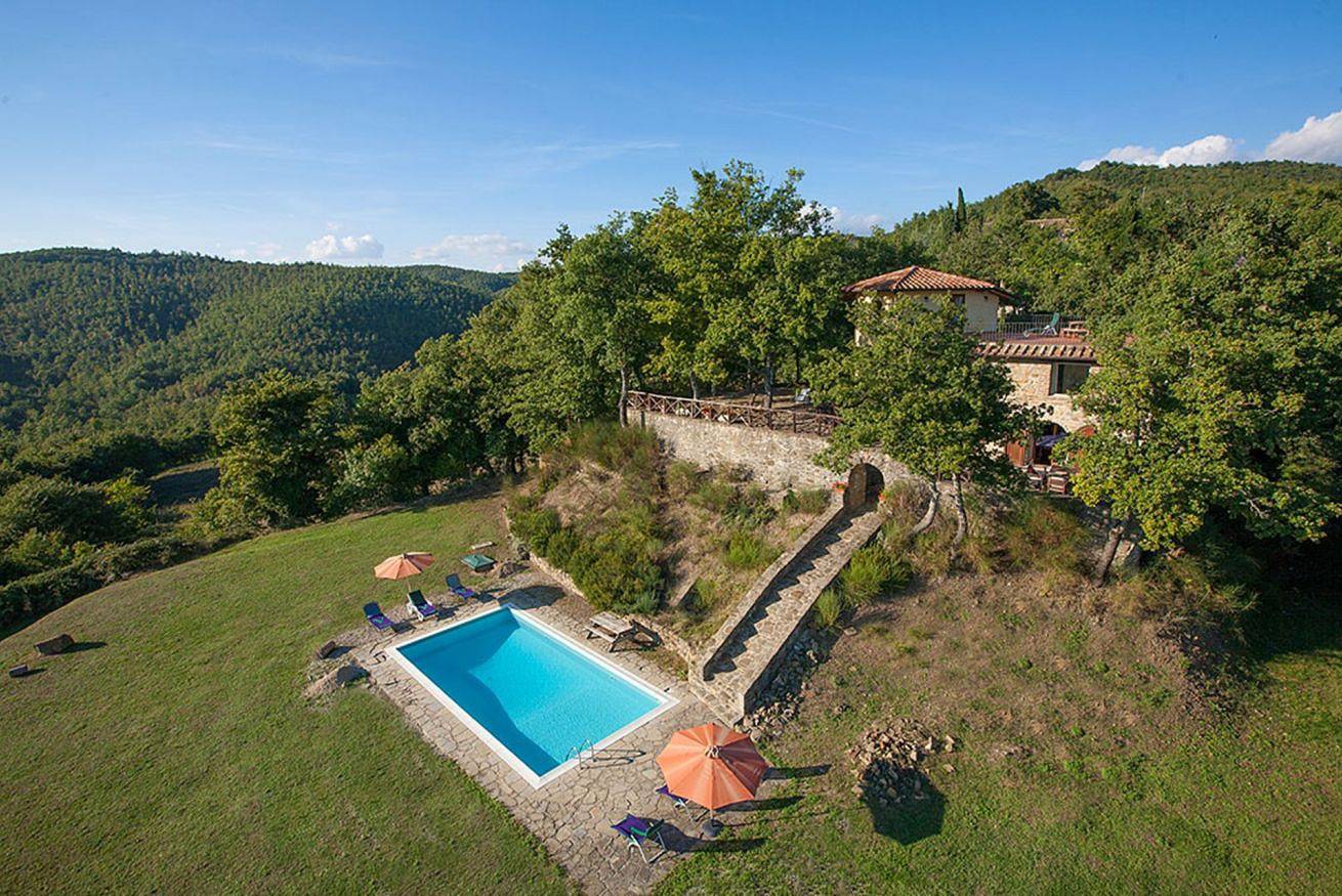 Villa für 8 Personen mit Garten in Pieve Santo Stefano, Valtiberina