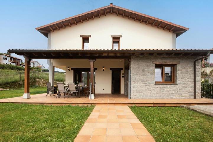 Casa rural para 8 personas, con terraza además de vistas y jardín en Pancar (Asturias) - 3