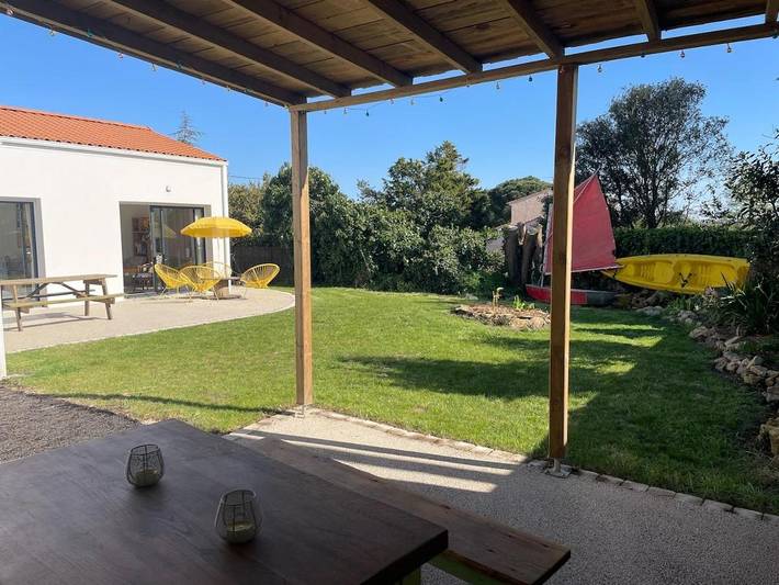 Location de vacances pour 6 personnes, avec jardin et vue à L'Île-d'Olonne