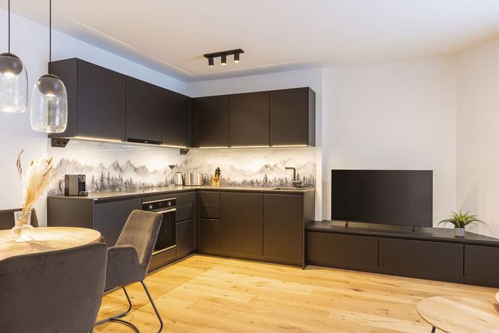 Gîte pour 4 personnes, avec balcon et sauna à Fiss