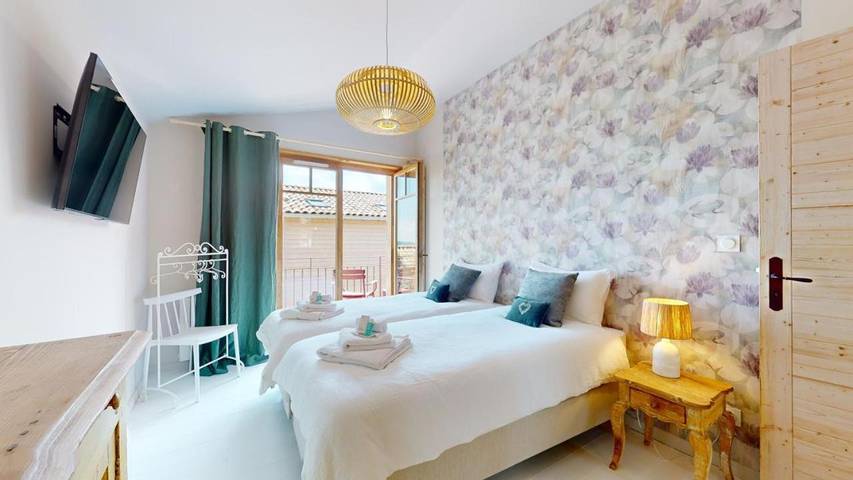 Location de vacances pour 4 personnes, avec vue et jardin à Prissé - 3