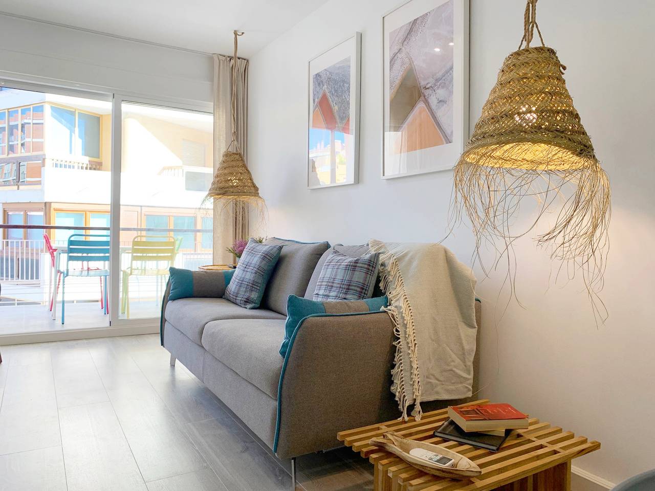 Hel lägenhet, Lägenhet för 4 Personer med terass in Playa de la Malagueta, Malaga