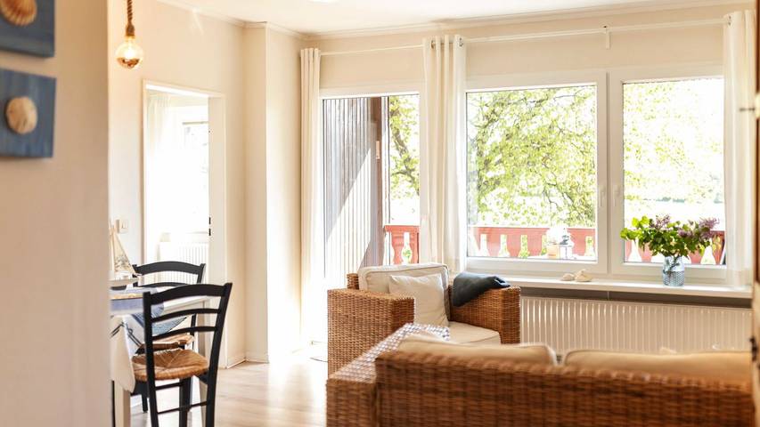 Ferienwohnung für 2 Personen, mit Garten und Balkon sowie Sauna in Malente - 3