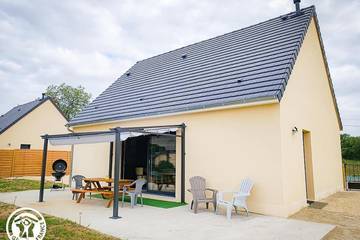 Gîte pour 4 personnes, avec jardin, animaux acceptés à Cuzance
