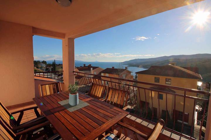 Apartament wakacyjny dla 8 osób, z ogród w Labin