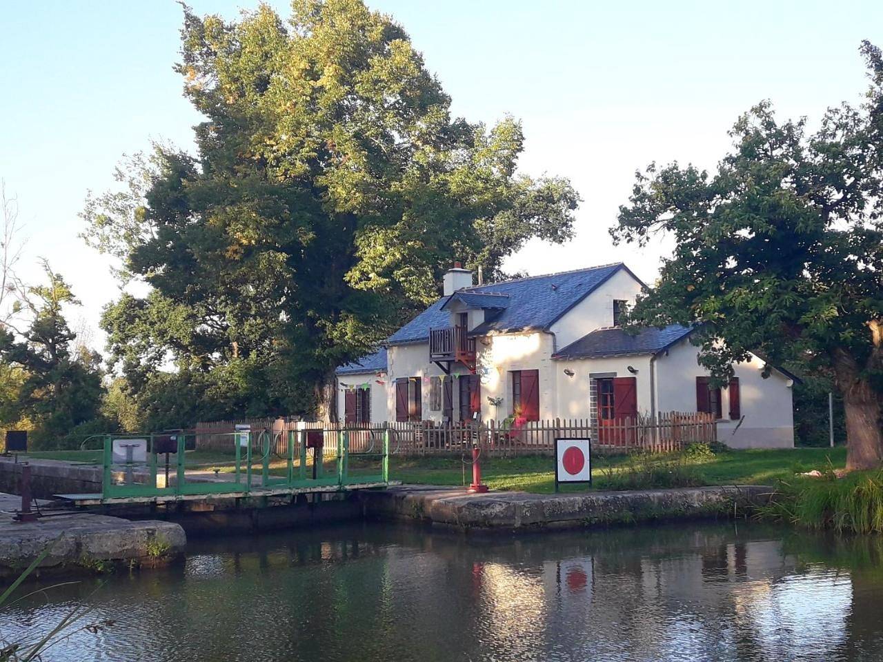 Ecluse de la Tindière in Nort-sur-Erdre, Région de Châteaubriant