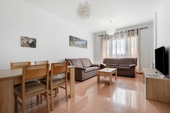 Hel lägenhet, Holiday Apartment 'Casa Rosi 1' with Sea View and Wi-Fi in Barrio Buenavista, Puerto del Rosario