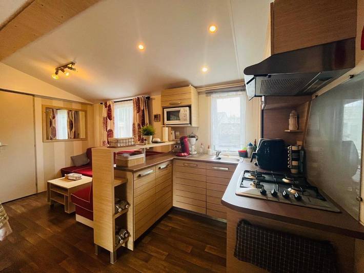 Camping pour 6 personnes, avec piscine ainsi que jardin et terrasse, animaux acceptés à Meschers-sur-Gironde - 4