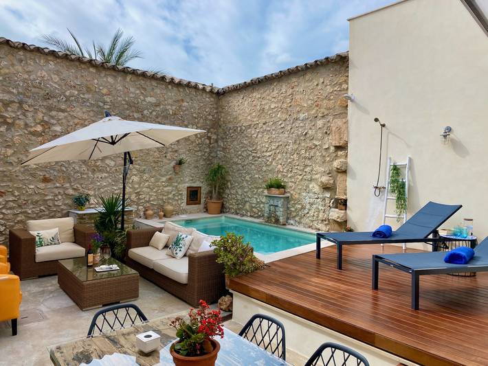 Ferienhaus für 4 Personen, mit Balkon und Terrasse in Maria de la Salut