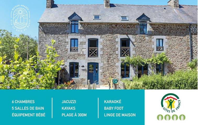 Location de vacances pour 15 personnes, avec jardin et jacuzzi à Pleudihen-sur-Rance - 3